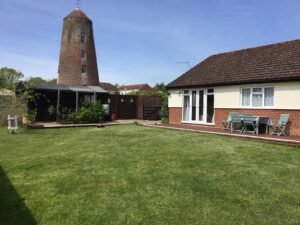 Private enclosed garden